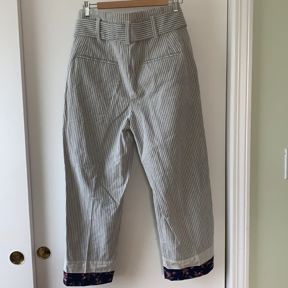 Madewell x The New Denim Project Patchwork Paperbag Pants 10 - Picture 9 of 12